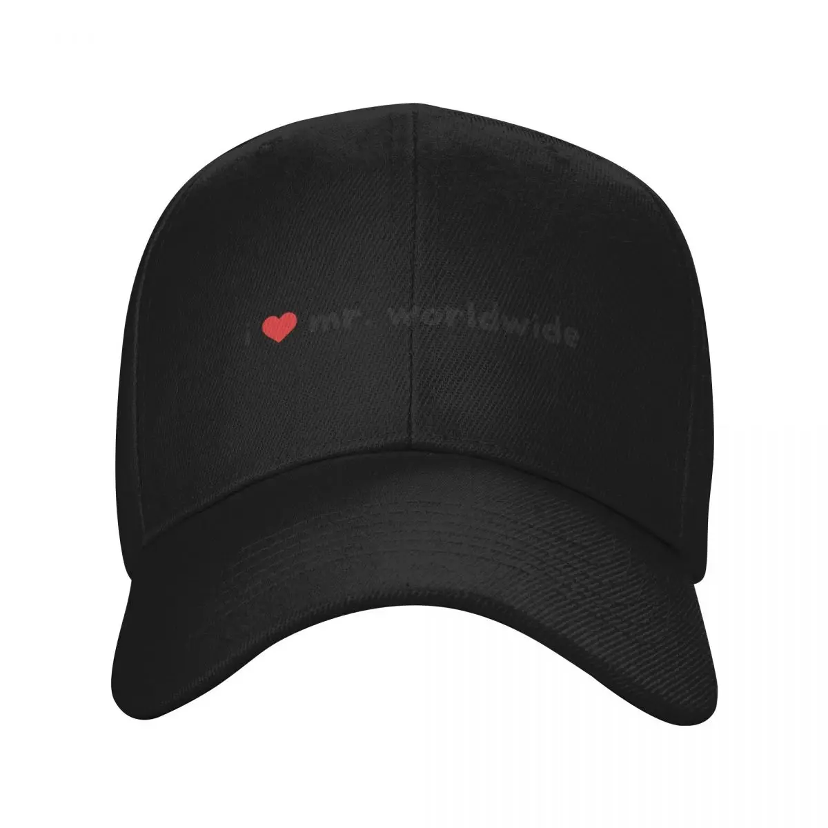 

I <3 mr. worldwide hot mom designs Baseball Cap hard hat Gentleman Hat Hat Luxury Brand custom caps Hats For Women Men's