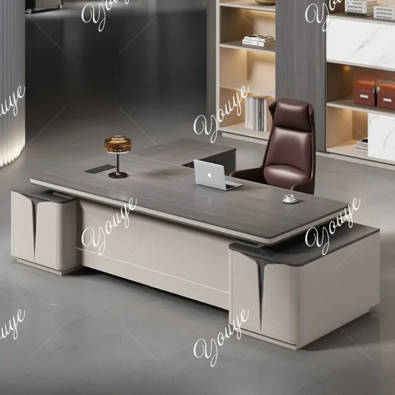 

Corner Luxury Office Desk Drawer Bedroom Household Writing Executive Office Desk Computer Storage Mesa Ordenador Furniture