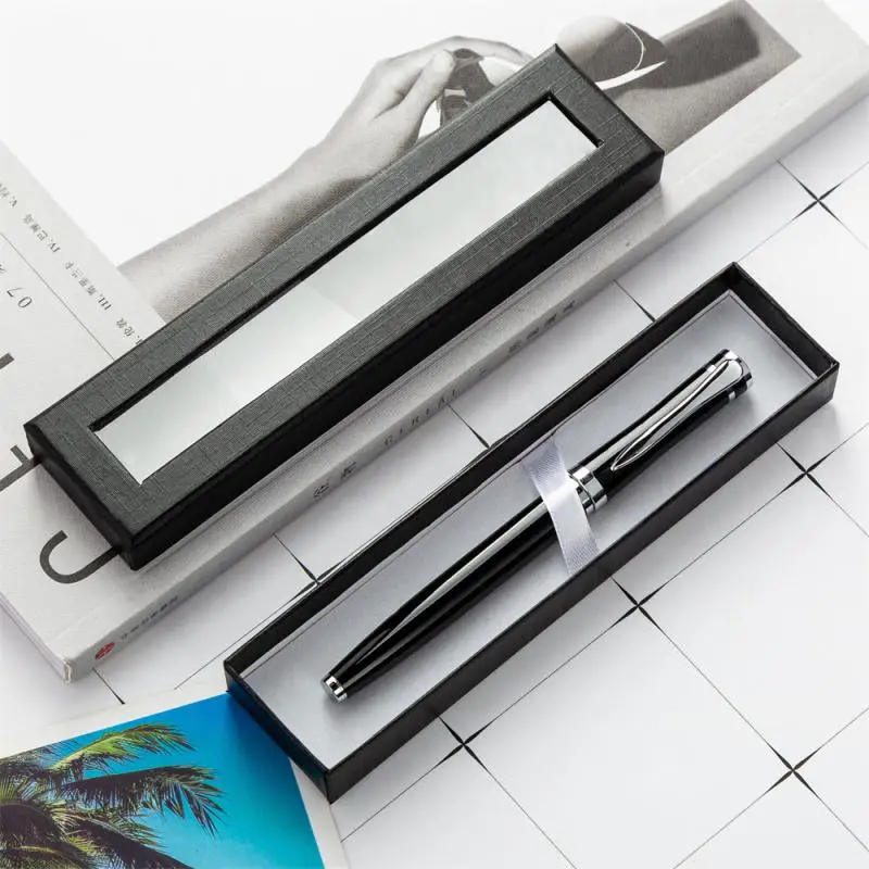 Neutral Pen Box Simple Design Beautiful Design Metal Ballpoint Pen Box Beautiful And Practical Carton Innovative Design Pen Box