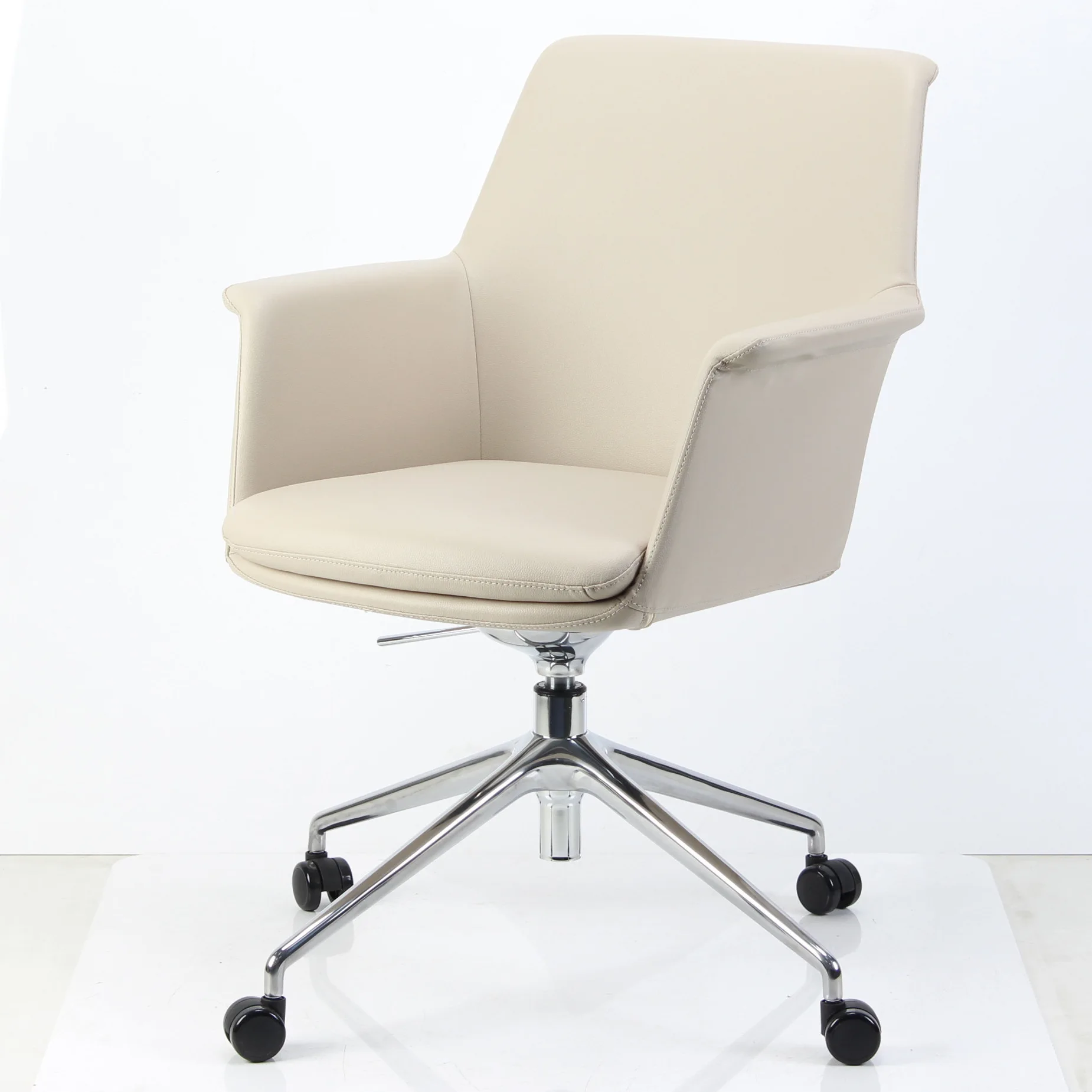 Ergonomic leisure chair Light luxury comfortable office meeting leisure chair