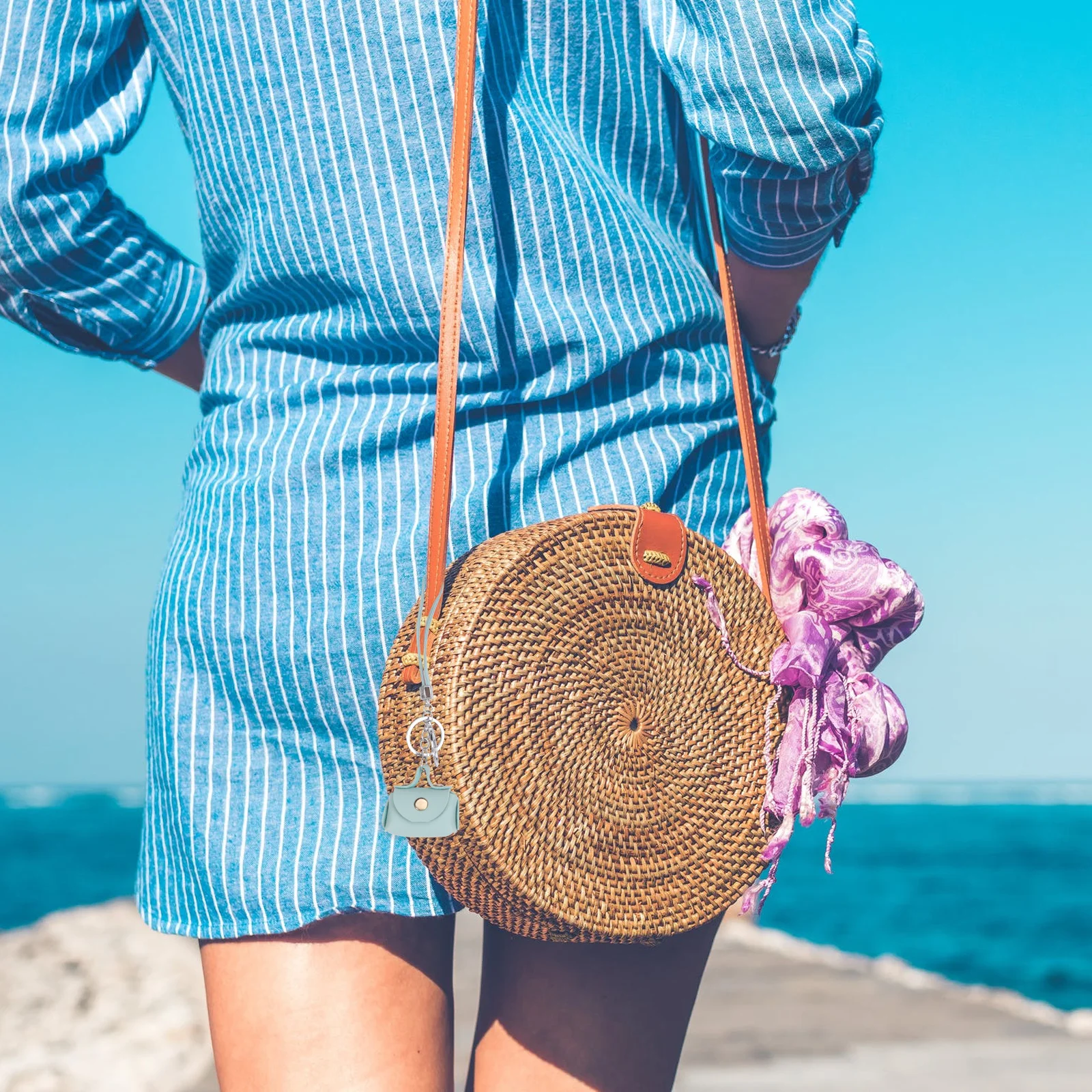 4Pcs Fashion Coin Pouch Small Wallets for Women Portable Key Case Change Purse Travel Storage Bag Durable