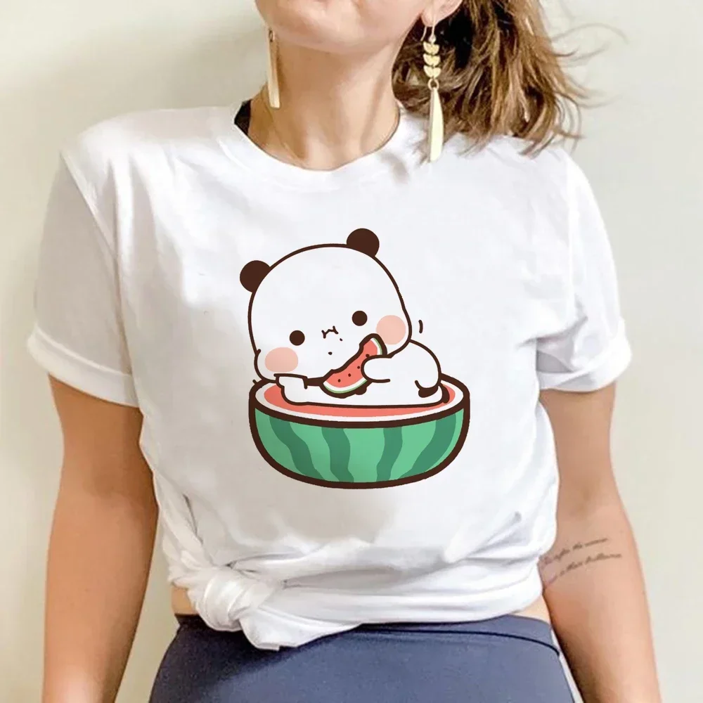 2024 Bubu Dudu Cartoon T Shirt Women Kawaii 90s Y2k Clothes Anime Tops 2000s Vintage T-shirt Unisex Tshirt Female cotton