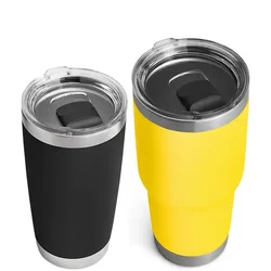 30 20 oz Stainless Steel Tumblers Vacuum Flasks Coffee Mugs Water Thermos 30 20 oz Termica Car Cup with magnetic lid