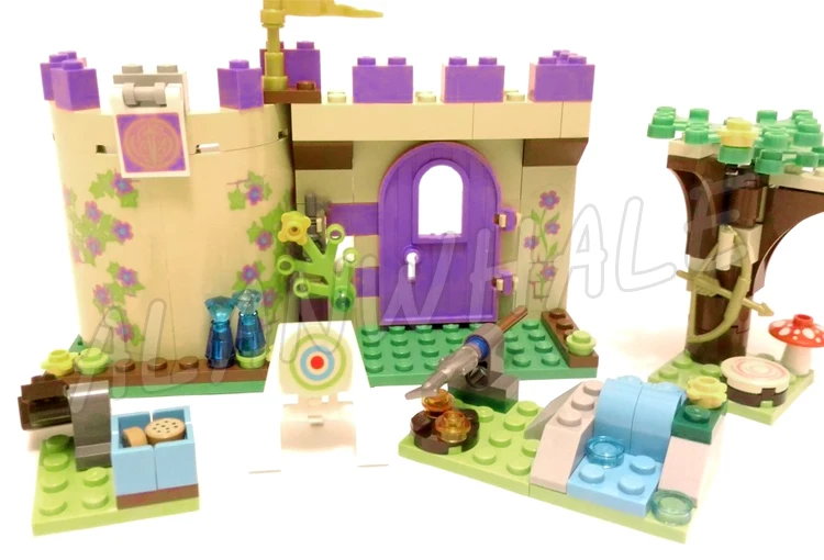 Princess Merida's Highland Games Castelo, Transformado Irmãos Bears Tree, SY321 Building Blocks Sets, Compatível com o Modelo, 145pcs