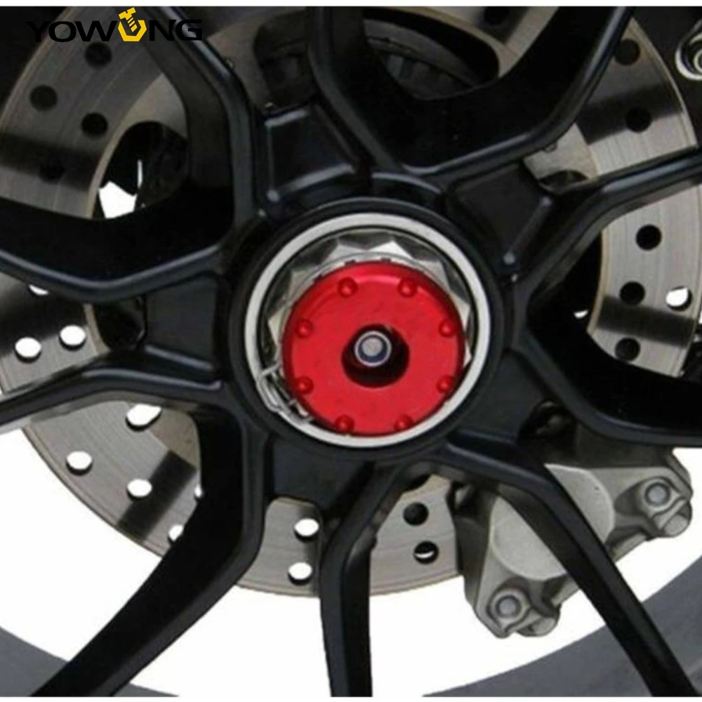 Motorcycle Front Rear Spindle Bobbins Axle Wheel Fork Sliders For DUCATI SuperSport 950 S XDiavel Black Star Dark 2021 2022