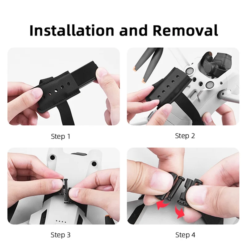 Shoppingstore 4G Module Installation Kit Replacement Accessories Fit For DJI Mini 3 Pro Cellular Module UAV Accessories Black