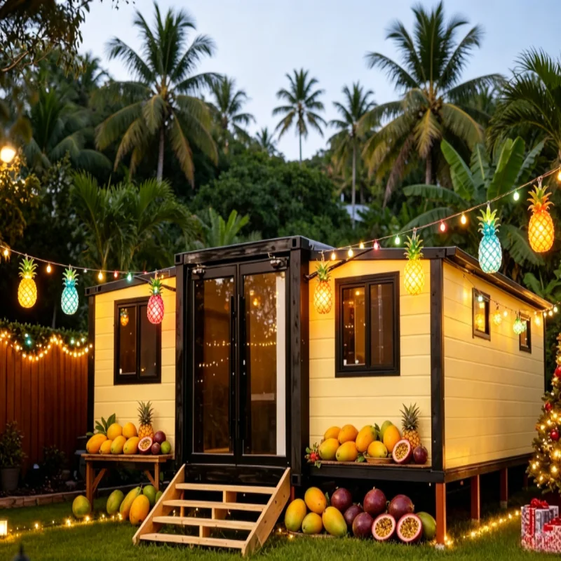 Factory Price Portable 20ft 40ft Expandable Container Houses Steel Warehouse 2 Bedroom Sheds for Villa Hotel Park Applications