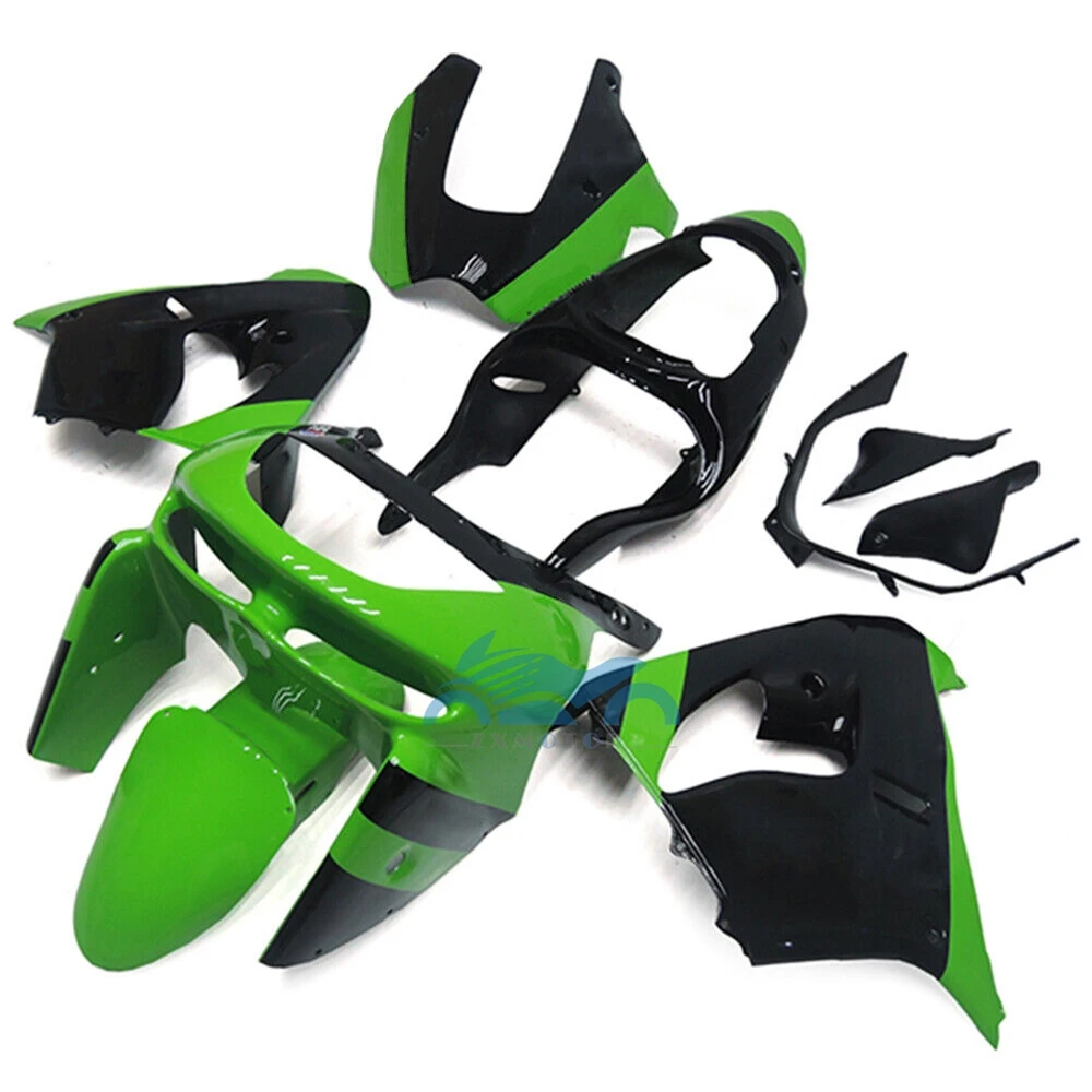 

Black Green Fit For Kawasaki Ninja ZX9R 1998 1999 Bodywork Fairing Kit zx9r 98 99 Superior Motorcycle Injection fairings