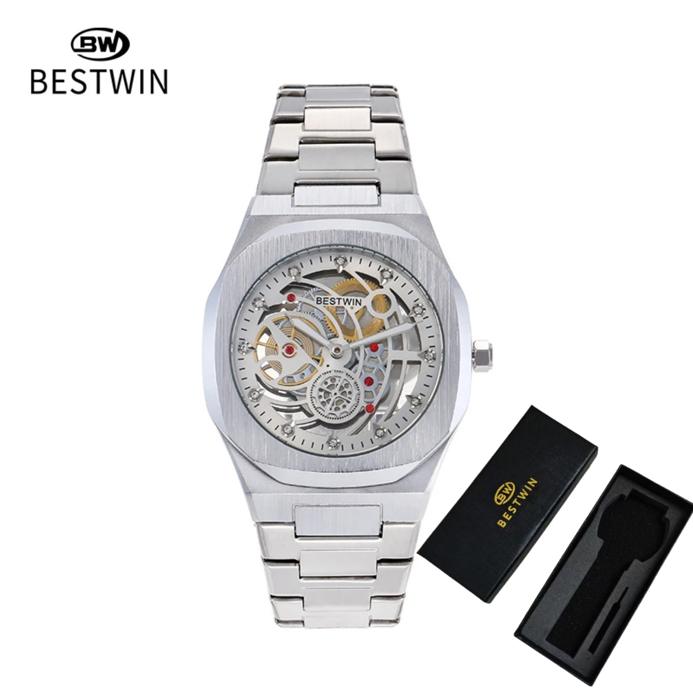 Men's Luxury Quartz Watch with Luminous Hands