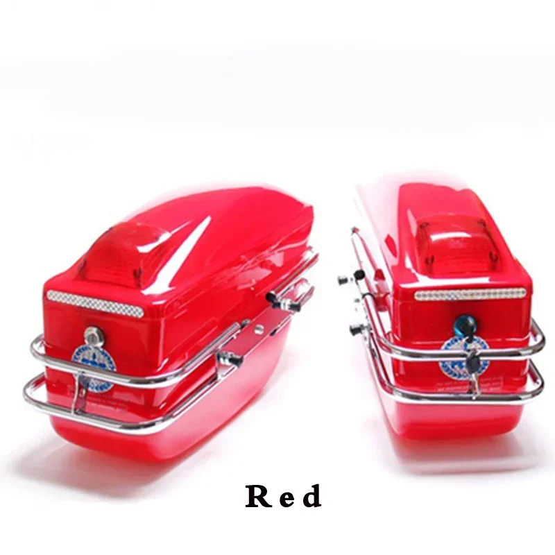 24L Motorcycle Side Boxs Luggage Tank Tail Tool Bag Motorcycle Universal Modified Side Box For Kawasaki/Honda/Suzuki