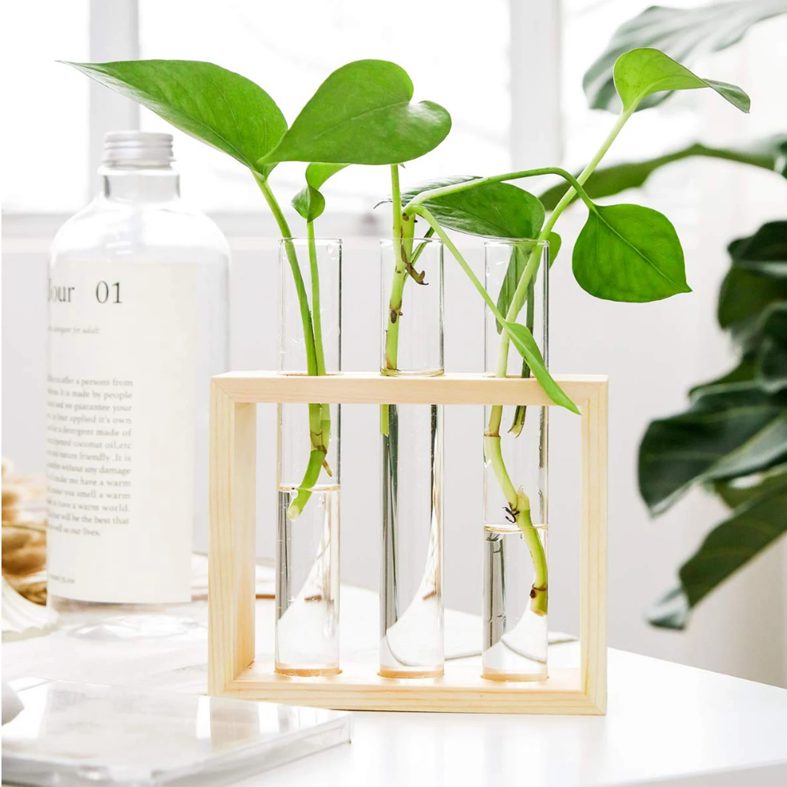 8Pcs Test Tubes Bottom Laboratory Tube Liquid Containers Wedding School