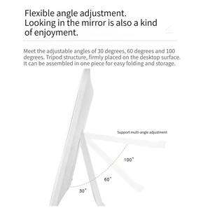 Aynadaki 6 büyük satış, makyaj, ışık-№6