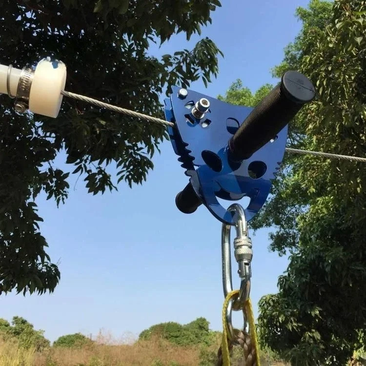 Upgraded 120ft Zip Line Kit for Backyard for Adults Kids with Seat Spring Brake Trolley Easy Install Outdoor Adventure