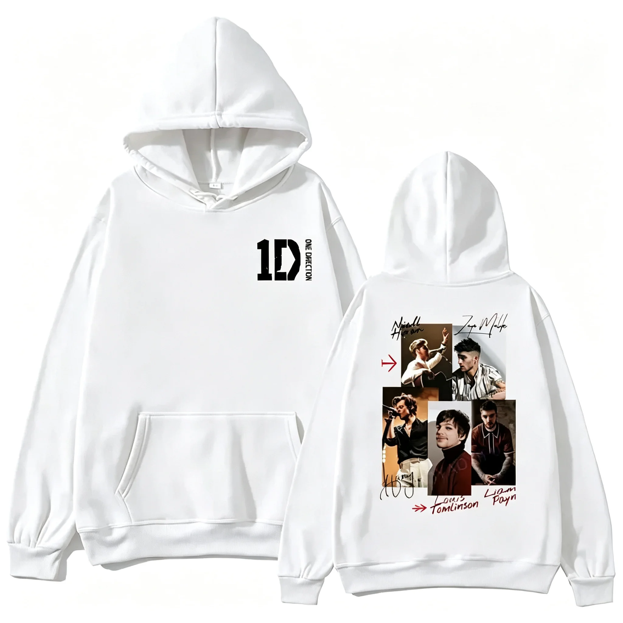 One Directions Band Hoodies Grunge Langarm-Punk-Sweatshirt Vintage Herbst-Winter-Kleidung Hip Hop Sudaderas Musik-Pullover – Detail 18