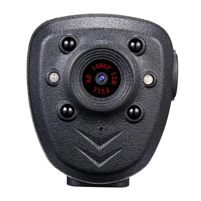 HD 1080P Police Body Lapel Worn Video Camera DVR IR Night Visible LED Light Cam 4-hour Record Digital Mini DV Recorder Voice 16G