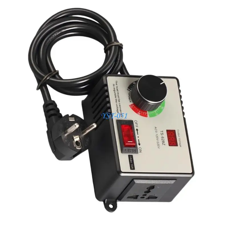 E15A Variable Speed Controller for Grinders Universal AC220-250V 15A Output Knob Operation Regulation Controller Switches