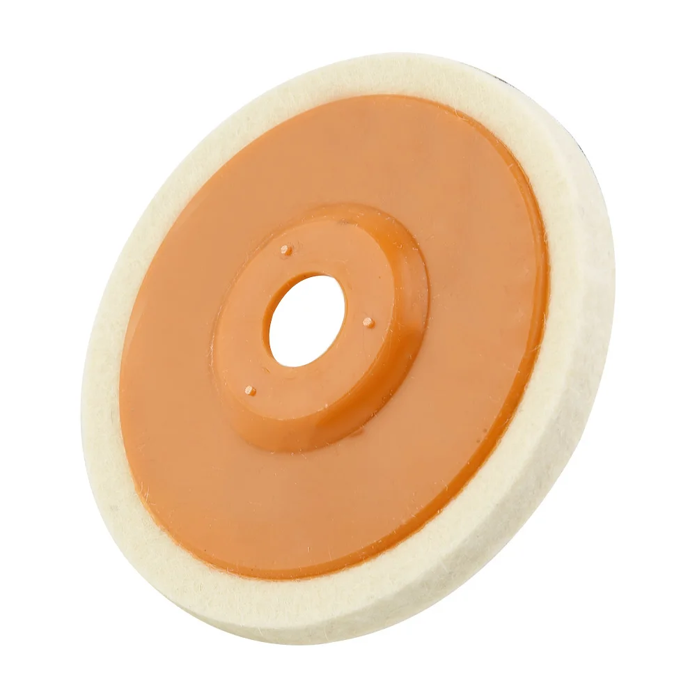 Più nuovo affidabile utile vendita calda ruota di lucidatura lana 100mm lucidatura lucidatura lucidatura disco tampone ruota lucidatura lana