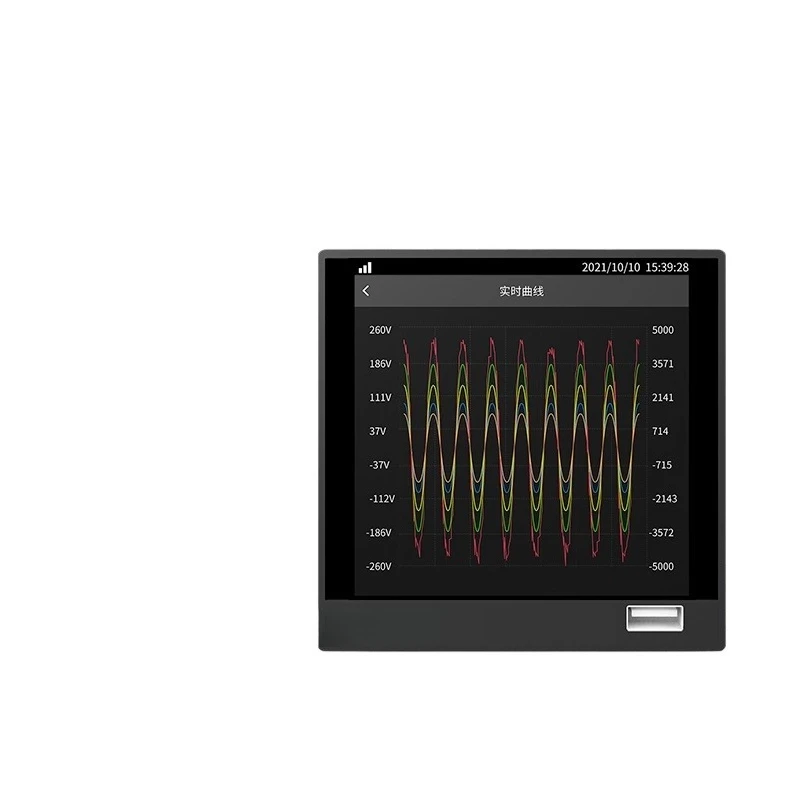 

Online high-speed power quality, event monitoring detection waveform capture TP630H