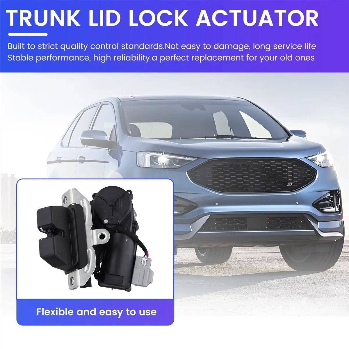 #23N (Black)for Ford Edge Kuga Escape Explorer Mondeo Car Trunk Lid Lock,Automotive Parts & Accessories