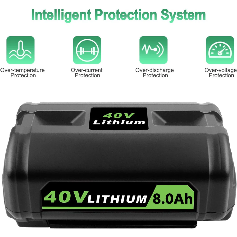 Vanon OP4040 8.0Ah バッテリー リョービ 40V OP40401 OP4026 OP40261 OP4050 リチウム電池用