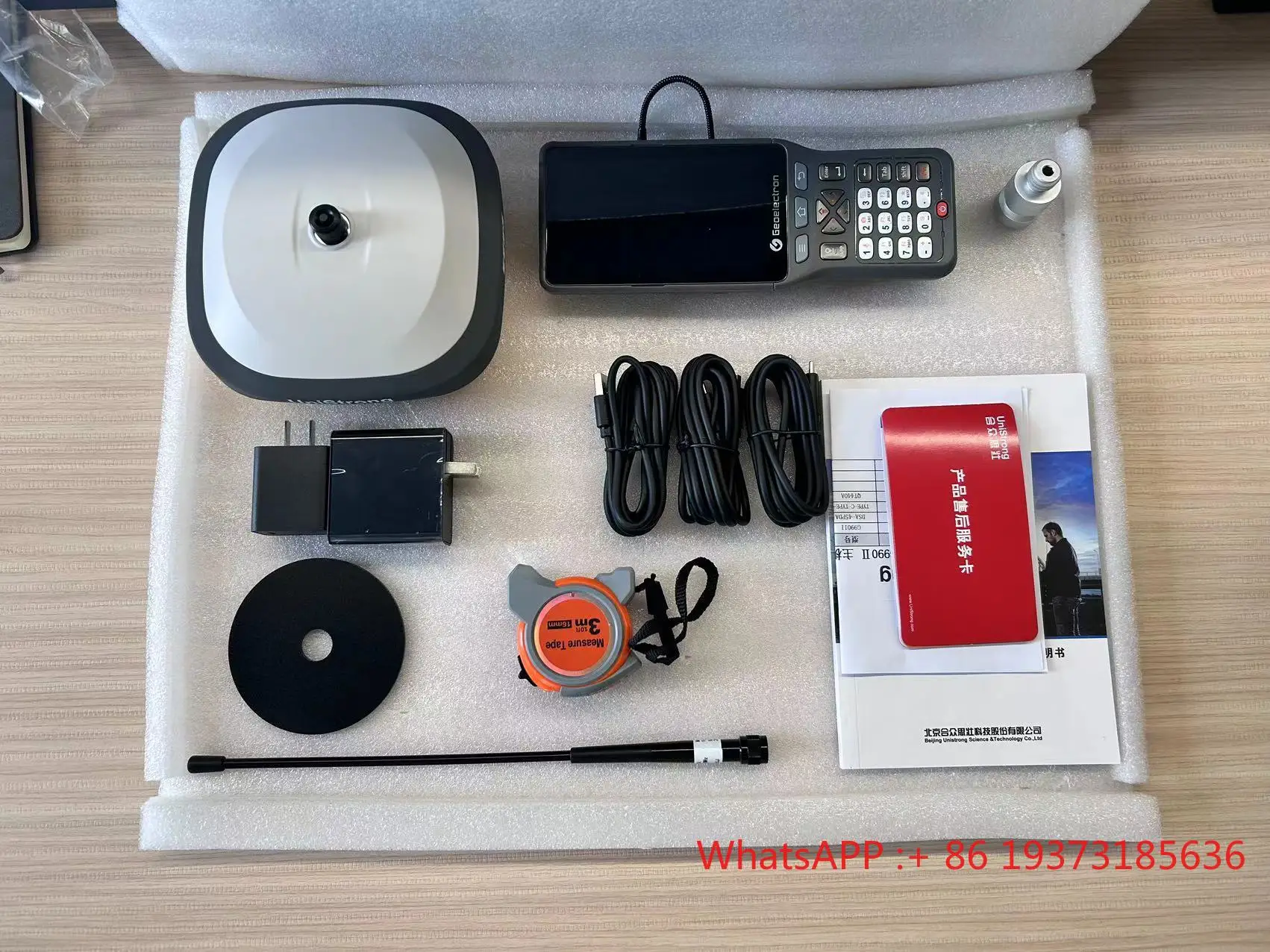 GNSS RTK Unistrong G990II /E-survey E800 GPS Measuring Test Instrument With Touch Screen and 7W Internal Radio