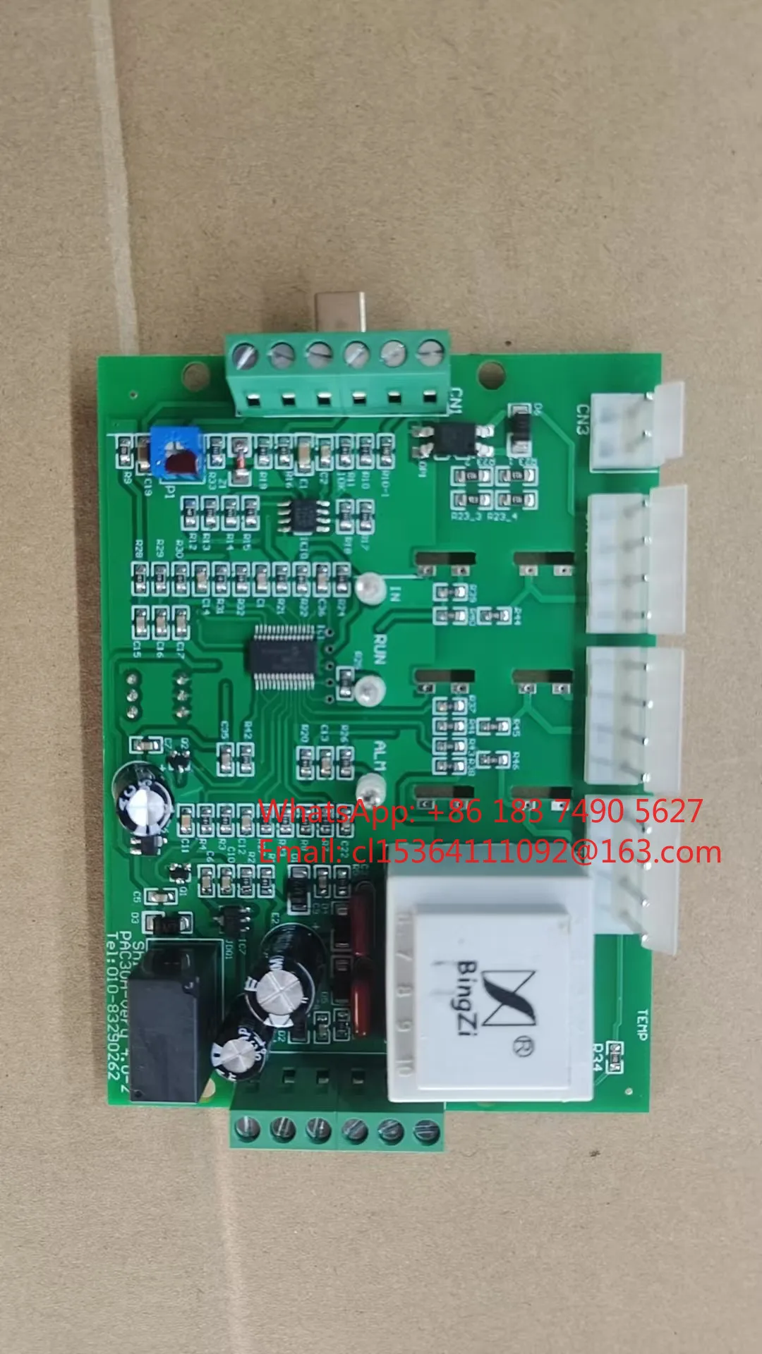 PAC30A SERIES UER4.0-2, SCR three-phase voltage regulation control board