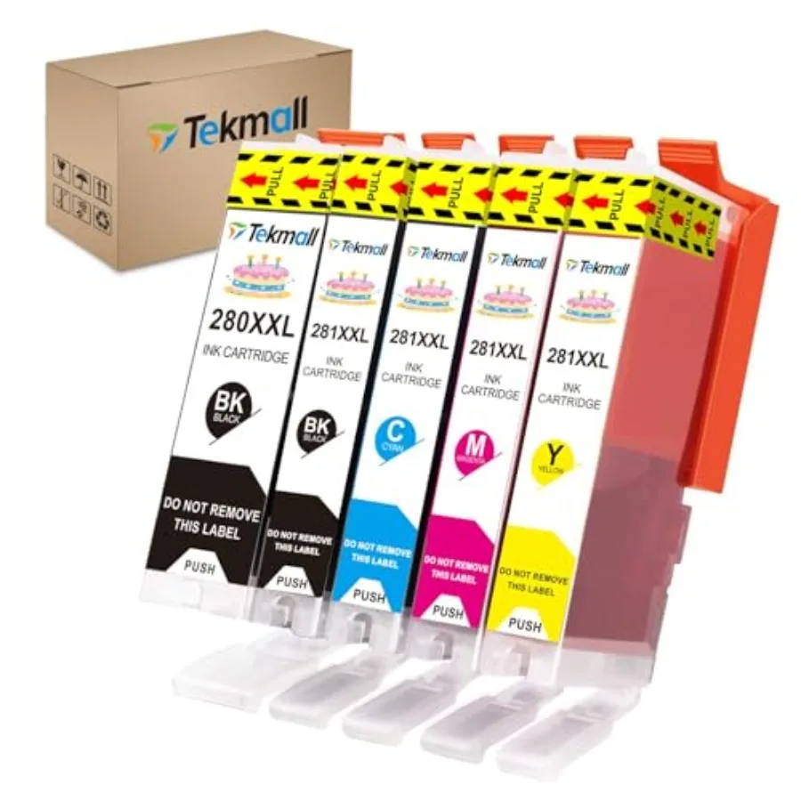 PGI-280XXL CLI-281XXL 280XL 281XL Compatible Ink Cartridges Replacement for Canon Printer ts702 TR8620a