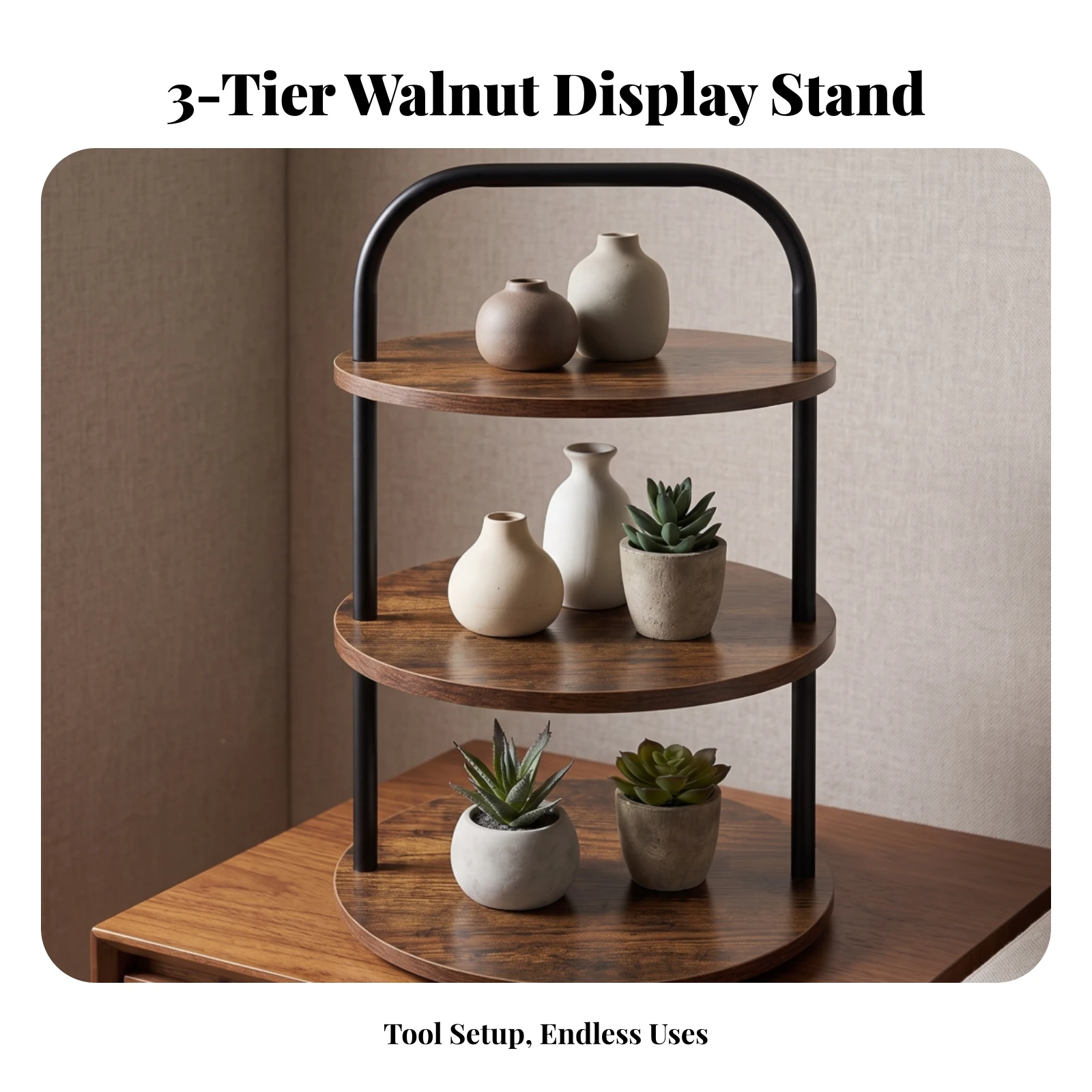 Suporte de Sobremesas de Mesa - Cupcake Stand Tier avaliação e preço