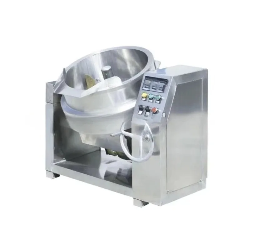 Food Processing Condiments Mixer Machine for Confectionery Butter Sugar Candy Paste Jam Sauce Cooking Kettle Easy Operate