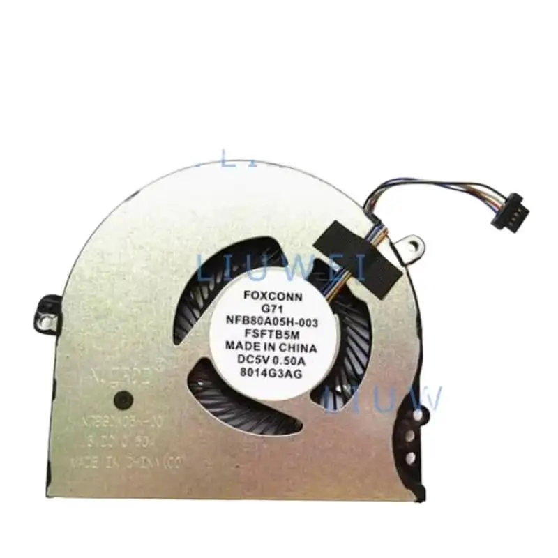 

For Pavilion 15-CK 15-CC 14-BP 14-BK Q189 Q191 Q201 Cooling Fan (=)