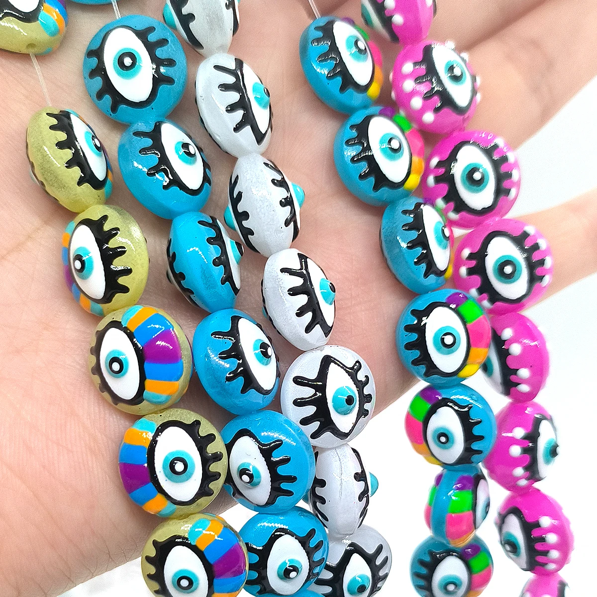 Fashion Flowers Devil Eyes Heart Butterfly Cherry Italian Charm Links Stainless Steel Fit 9mm Bracelet Jewelry DIY Making Gifts