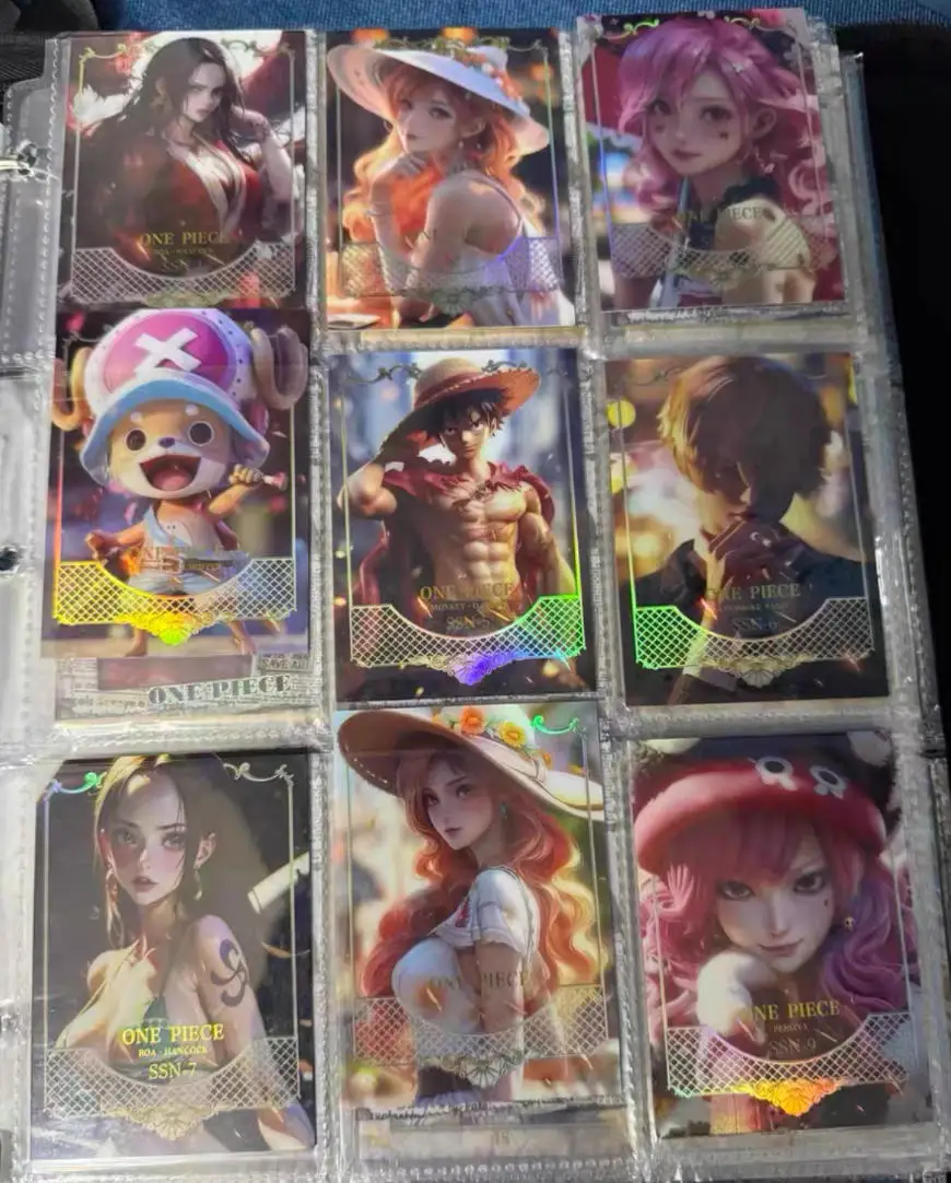 Mengka Anime One Piece GR SSN SGR SSP Set of Cards Luffy Sanji