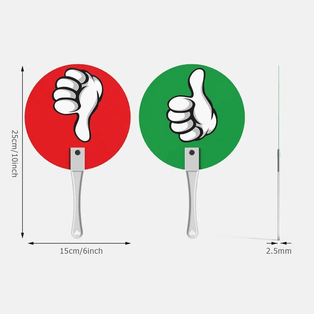 Student Response Paddles Teacher Feedback Paddles 10pcs Classroom Paddles Set Down Response Boards True False Signs for Teachers
