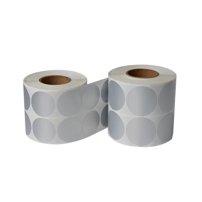 

Матовая серебряная этикетка в горошек 10 15 20 25 30 35 40 45 50 55 60 65 70 80 90 100 мм круглые самоклеящиеся наклейки для печати штрих-кодов