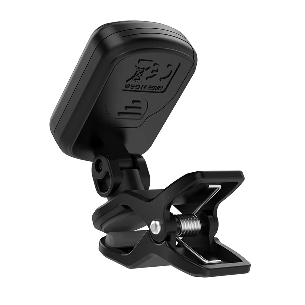 Precision Clip-on Guitar Tuner for Bass Ukulele Violin with 5 Tuning Modes C Compact Universal Electronic