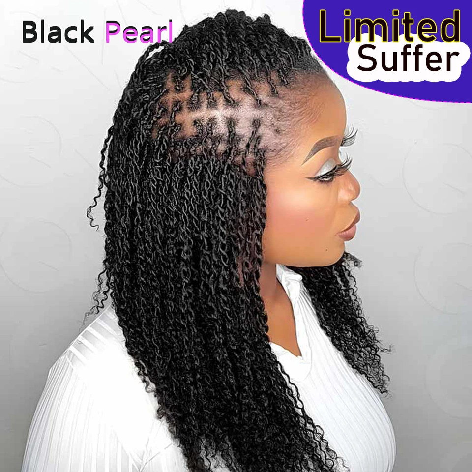 

High quality QV R Afro Kinky Bulk Hair for Braiding Mini Twist Hair 100% Human Hair Afro Kinkys Bulk for Protective Styles