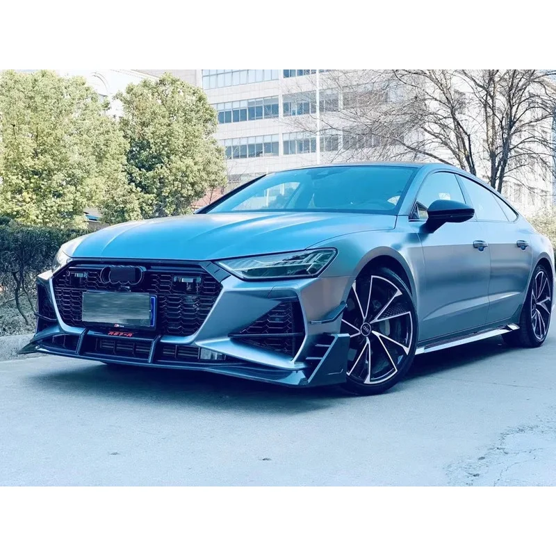Full Body Kit For  A7 2019-2021 Upgr RS7 Front Bumper Rear Bumper Side Skirt Front Lip Classic Auto Parts