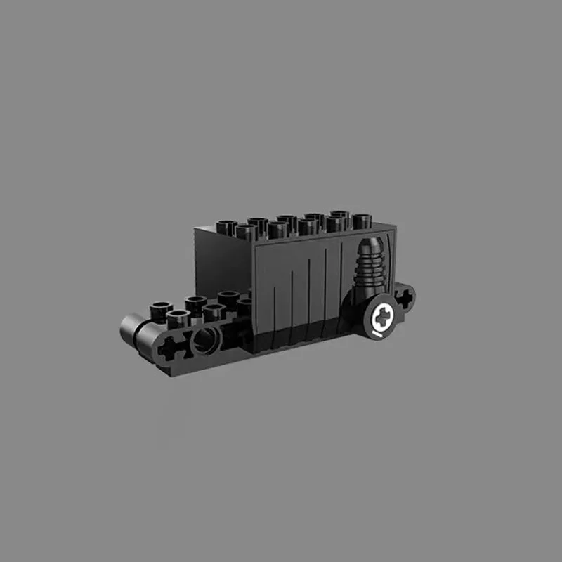 MOC Mechanical Parts 47715 Pullback Motor 9x4x2 2/3 for Technical Building Blocks Motorcycle Racers Cars DIY Educational Toys