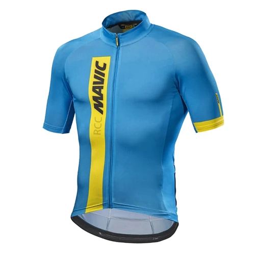 Imagen 2 del producto MAVIC-Camiseta de ciclismo para hombre, camiseta transpirable de manga corta para bicicleta de carretera, resistente al equipo, verano