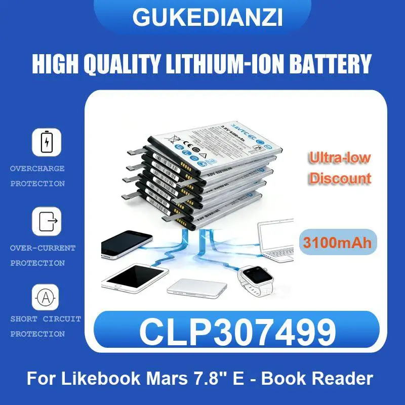 Battery For Likebook Mars 7.8