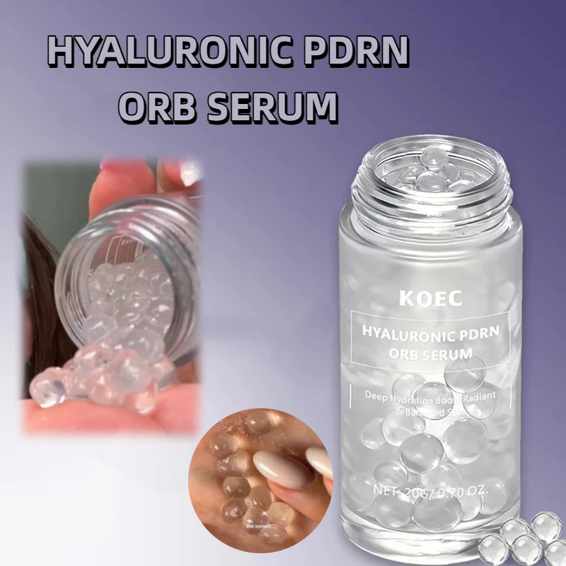 

PDRN Сферическая Orb Сыворотка с гиалуроновой кислотой Корейский уход за кожей Увлажнение Повышение сияющей и сбалансированной кожей Сыворотка для лица с лососем