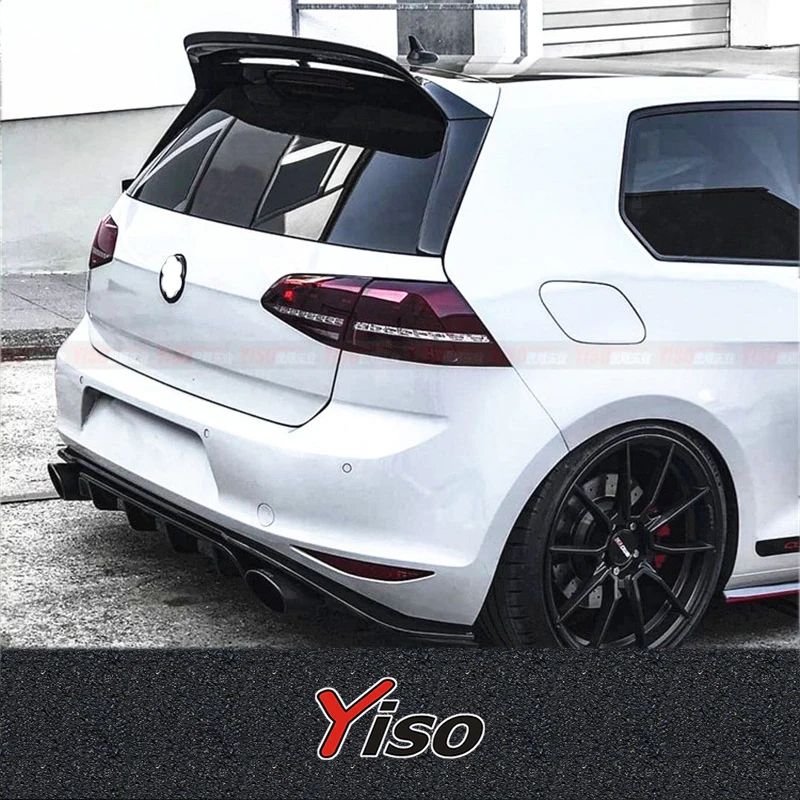 

Suitable for GOLF 7 R GTI Rline Modified encirclement Aerodynamic kit GOLF 7.5 R Rline Carbon fiber Clubsport Wing