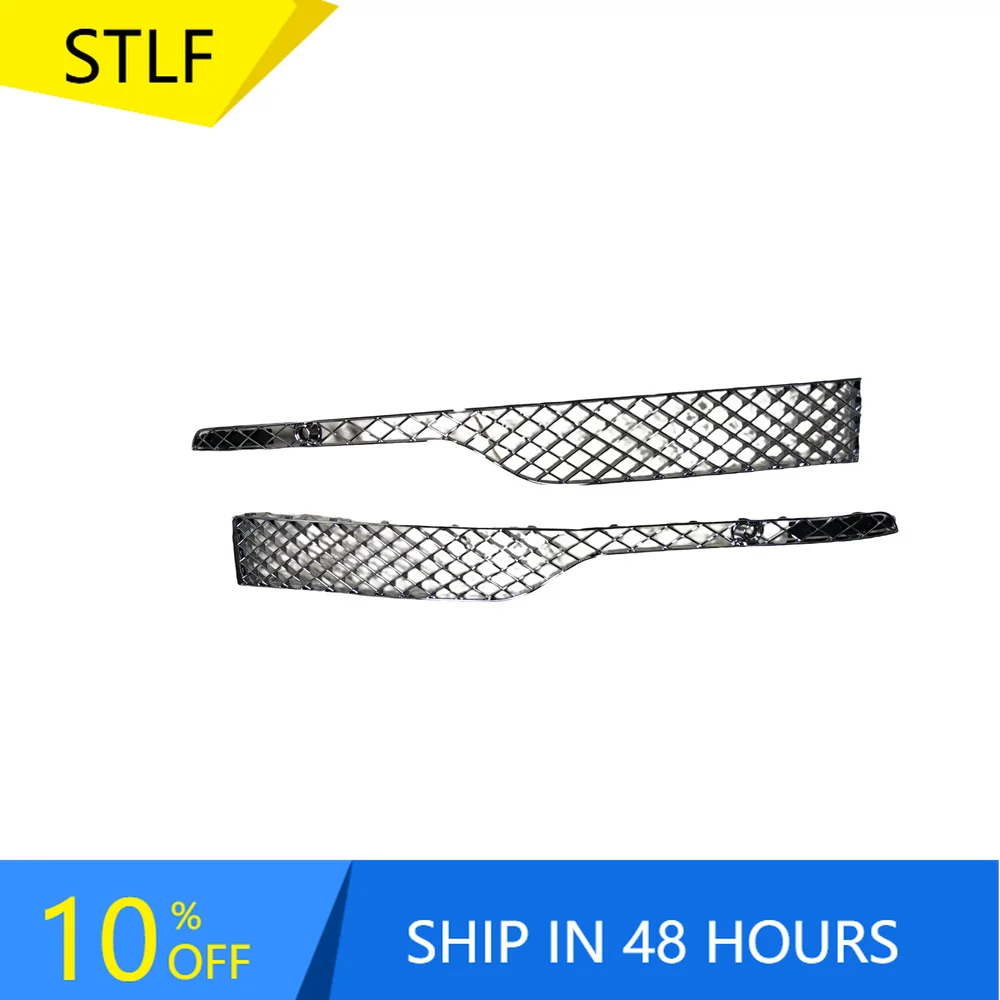 

STLFNew for Bentega Front Bumper Vent Covers Chrome Grille Polypropylene 36A807647 36A807648 Car Parts