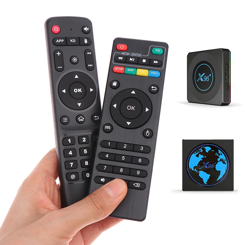 1PC IR Controller For X96 Mini X96 X96W Set Top Box With KD Function Universal Remote Control For X96x4 X98plus Android TV Box