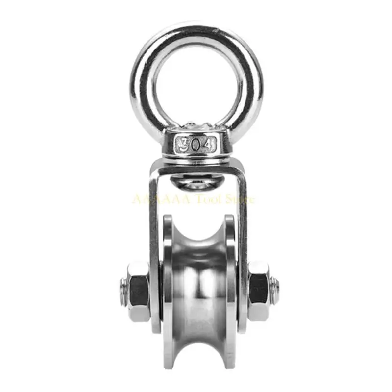 A2BE Rust-resistant Pulleys Pulley Block Durability Pulley Uses Ultra-quiet