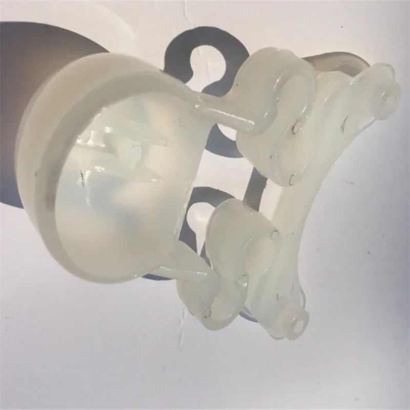 3pcs  Massage kneading shawl transparent plastic head and neck kneading massager accessories