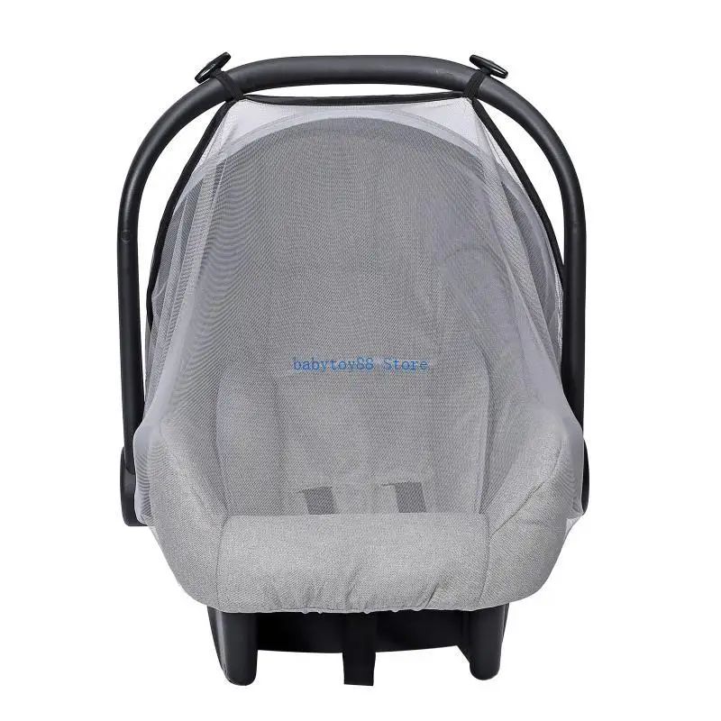 Y4ud baby's baby kinderwagen muggen netto mesh wiegje netkar deksel