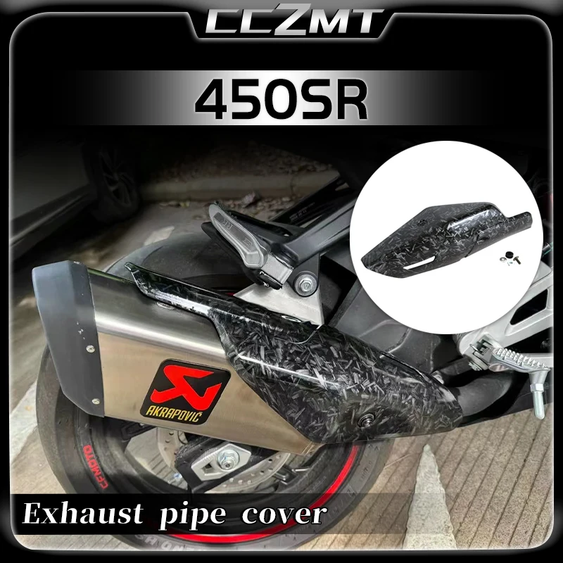 

For CFMOTO 450SR CF450SR SR450 450 SR 450sr Motorcycle Exhaust Pipe Muffler Silencer Protective Cover Deco Guard accessories