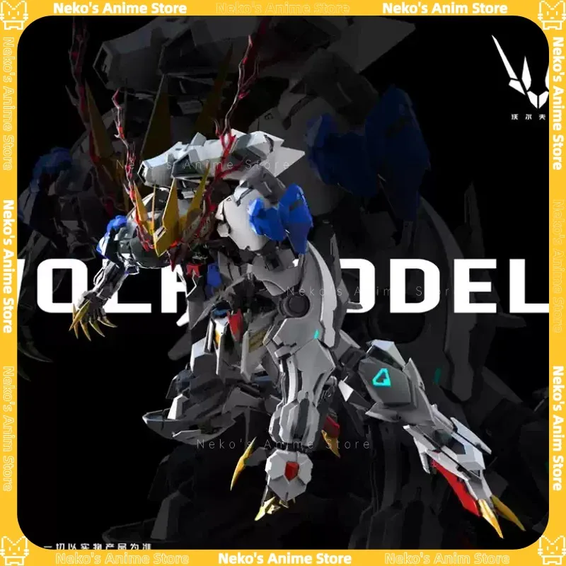 ثقافة الكسوف القمري Fenrir Wolf King 1/100 مقياس الجمعية نموذج مفصلي XY-01 عمل الشكل أنيمي نموذج سطح المكتب دمية هدية