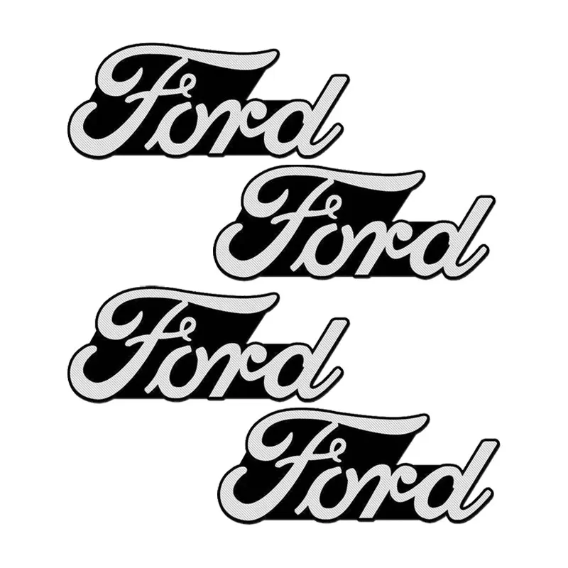 New Car Audio Decorate 3D Aluminum Badge Emblem Stickers For Ford Focus Mk2 Party Mk3 Ranger Mondeo Mk4 Fiest Car Accessories